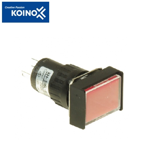 KOINO 건흥전기 KH-516L-B12 직사각형 2A2B LED 조광형 누름 버튼 스위치 16파이 24V