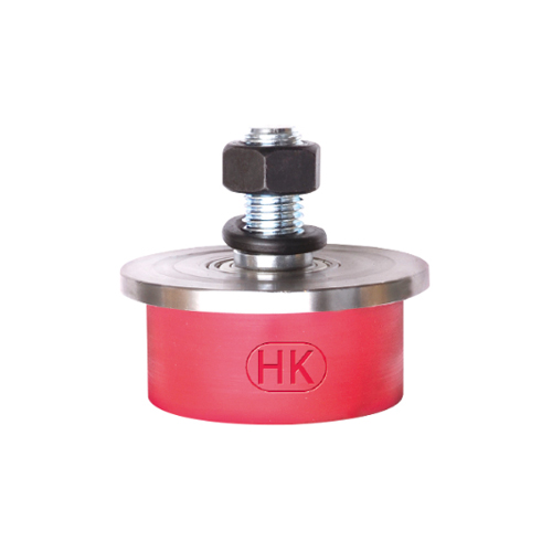 한국캐스터산업 HC-3RHRN 우레탄 H빔용 턱유 레일 바퀴 세트 턱있음 HC-32220