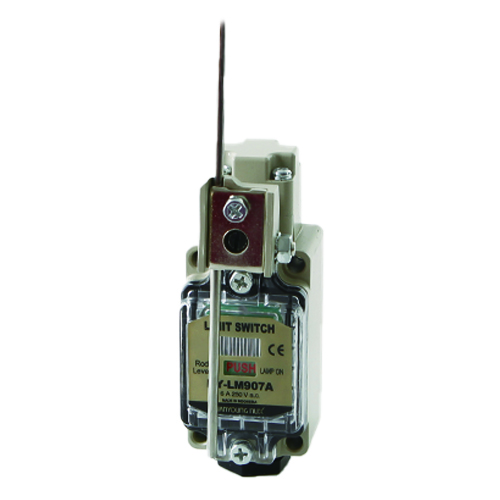 한영넉스 리미트 스위치 HY-LM907A 가변 로드 와이어형 교류 표시등 부착 AC 250V
