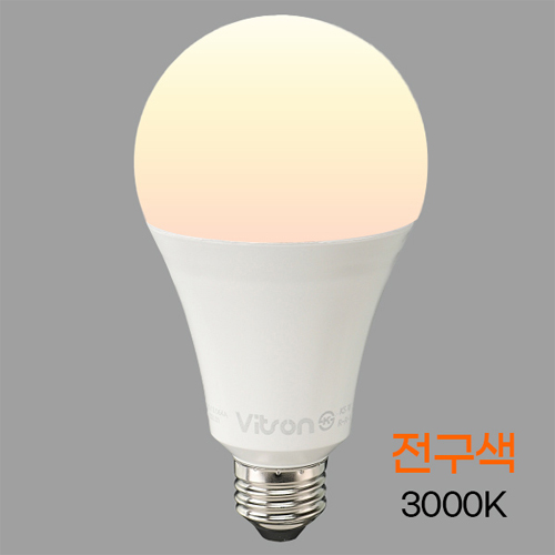 비츠온 LED A-벌브 18W 전구색 램프 E26 A110 KS인증 I158077