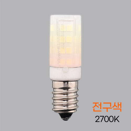 비츠온 LED 콘 램프 3W 전구색 E17 KS인증 I370474