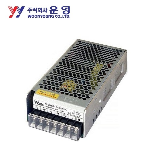 운영 WYNSP-150S48AP DC48V 3.1A AC110/220V 150W 역률보상형(PFC type) 1-채널 SMPS 파워서플라이